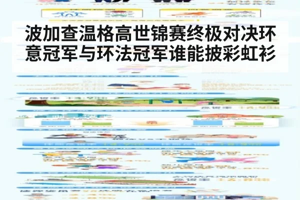 波加查温格高世锦赛终极对决环意冠军与环法冠军谁能披彩虹衫